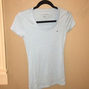 Baby Blue Plain T-Shirt